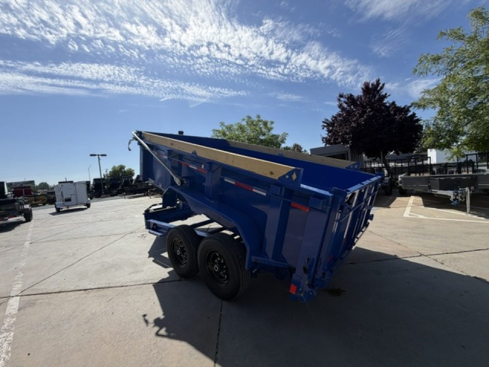New 2026 Diamond C Trailers LPT207L12X82 P3 7FT X 12FT 14.9K GVW Dump Trailer