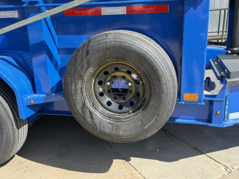 New 2026 Diamond C Trailers LPT207L12X82 P3 7FT X 12FT 14.9K GVW Dump Trailer