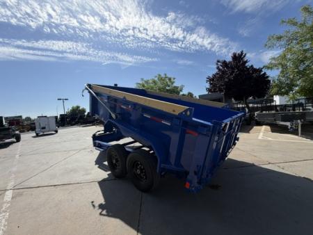 New 2026 Diamond C Trailers LPT207L12X82 P3 7FT X 12FT 14.9K GVW Dump Trailer