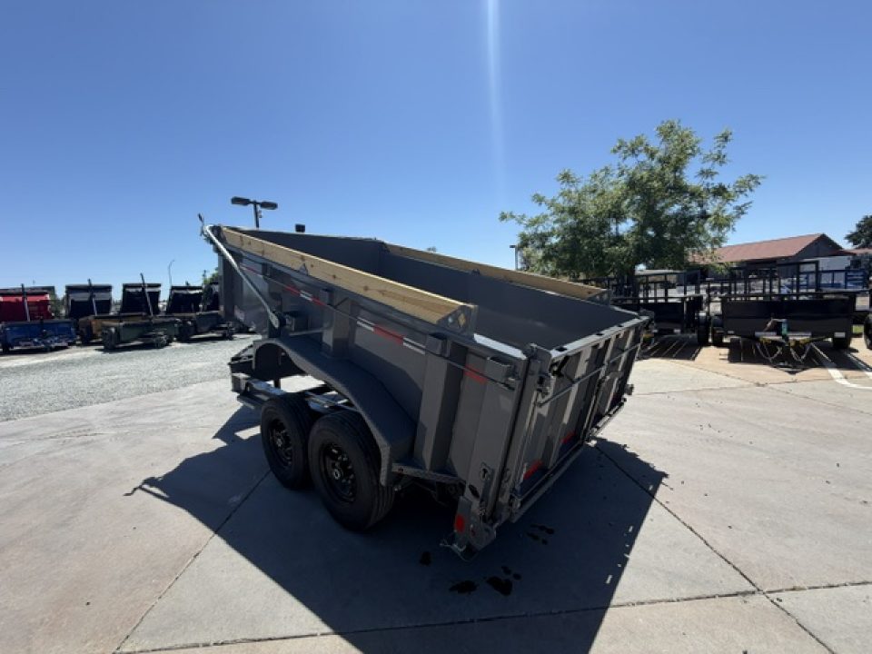 New 2026 Diamond C Trailers LPT207L12X82 P3 7FT X 12FT 14.9K GVW Dump Trailer