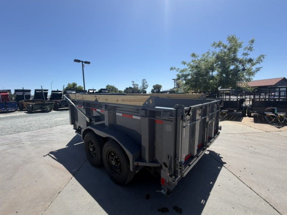 New 2026 Diamond C Trailers LPT207L12X82 P3 7FT X 12FT 14.9K GVW Dump Trailer