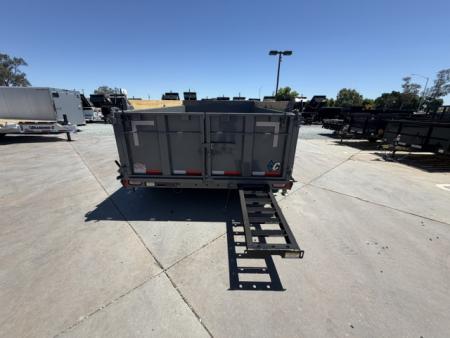 New 2026 Diamond C Trailers LPT207L12X82 P3 7FT X 12FT 14.9K GVW Dump Trailer