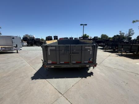 New 2026 Diamond C Trailers LPT207L12X82 P3 7FT X 12FT 14.9K GVW Dump Trailer