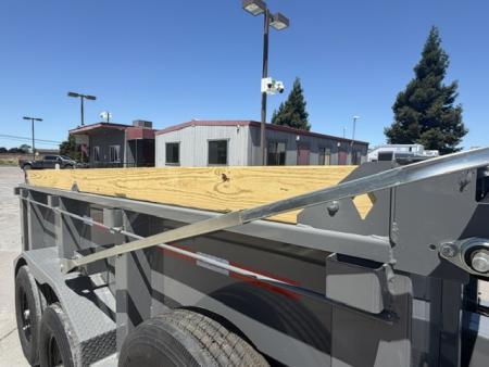 New 2026 Diamond C Trailers LPT207L12X82 P3 7FT X 12FT 14.9K GVW Dump Trailer