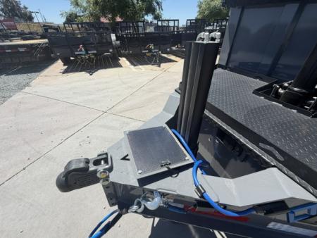New 2026 Diamond C Trailers LPT207L12X82 P3 7FT X 12FT 14.9K GVW Dump Trailer