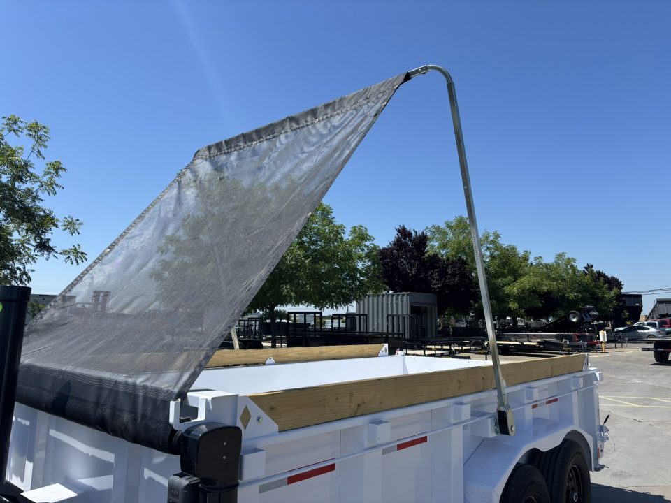 New 2026 Diamond C Trailers LPT207L14X82PS 7FT X 14FT 15.5K GVW Dump Trailer