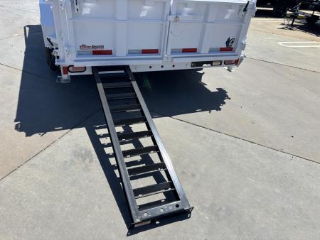New 2026 Diamond C Trailers LPT207L14X82PS 7FT X 14FT 15.5K GVW Dump Trailer