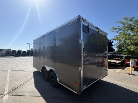 New 2026 Wells Cargo FT8516T2-D 8.5FT X 16FT 7K GVW Cargo / Enclosed Trailer