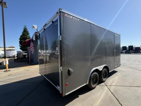New 2026 Wells Cargo FT8516T2-D 8.5FT X 16FT 7K GVW Cargo / Enclosed Trailer