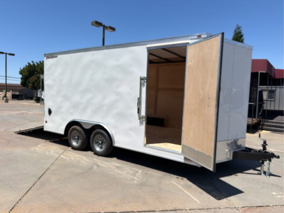 New 2026 Wells Cargo FT8516T2 8.5FT X 16FT 7K GVW Cargo / Enclosed Trailer