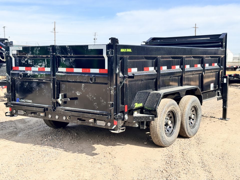 New 2026 Load Trail 7-14-3H Gooseneck Dump W/ 7 Gauge Floor 7K Axles