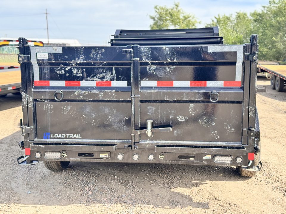 New 2026 Load Trail 7-14-3H Gooseneck Dump W/ 7 Gauge Floor 7K Axles