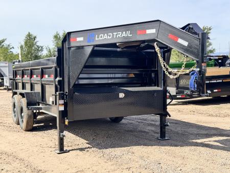 New 2026 Load Trail 7-14-3H Gooseneck Dump W/ 7 Gauge Floor 7K Axles