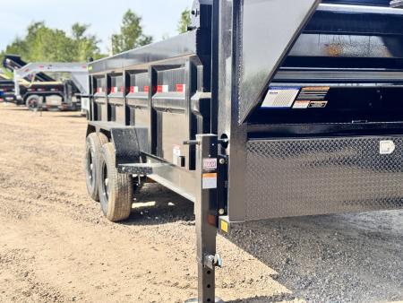 New 2026 Load Trail 7-14-3H Gooseneck Dump W/ 7 Gauge Floor 7K Axles