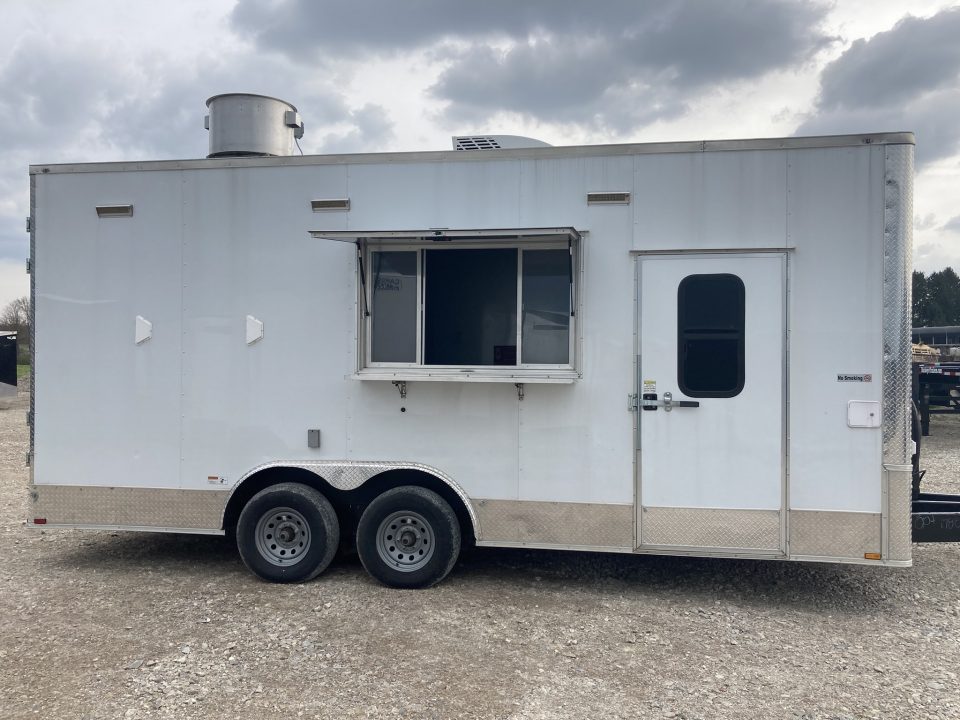 Used 2024 Concession Trailer 8.5x20' - Pizza Oven
