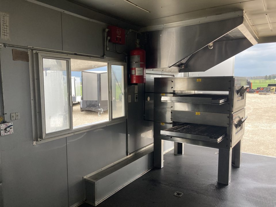 Used 2024 Concession Trailer 8.5x20' - Pizza Oven