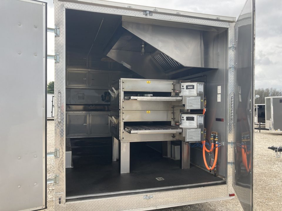 Used 2024 Concession Trailer 8.5x20' - Pizza Oven