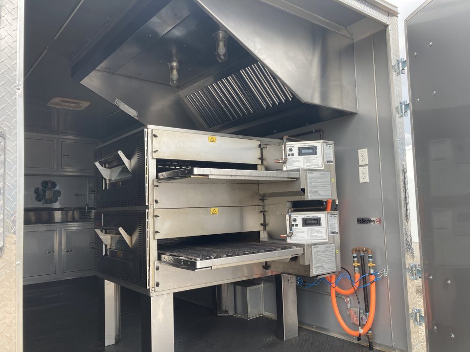 Used 2024 Concession Trailer 8.5x20' - Pizza Oven