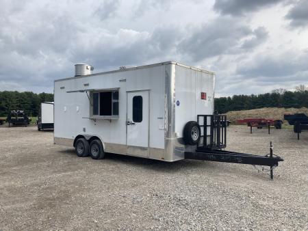 Used 2024 Concession Trailer 8.5x20' - Pizza Oven