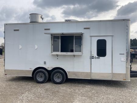 Used 2024 Concession Trailer 8.5x20' - Pizza Oven