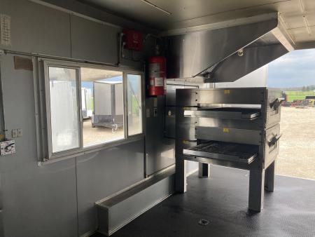 Used 2024 Concession Trailer 8.5x20' - Pizza Oven