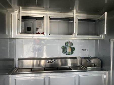 Used 2024 Concession Trailer 8.5x20' - Pizza Oven