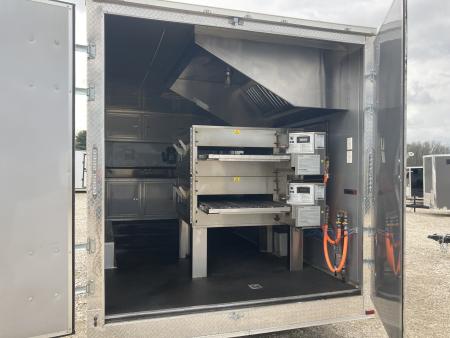 Used 2024 Concession Trailer 8.5x20' - Pizza Oven