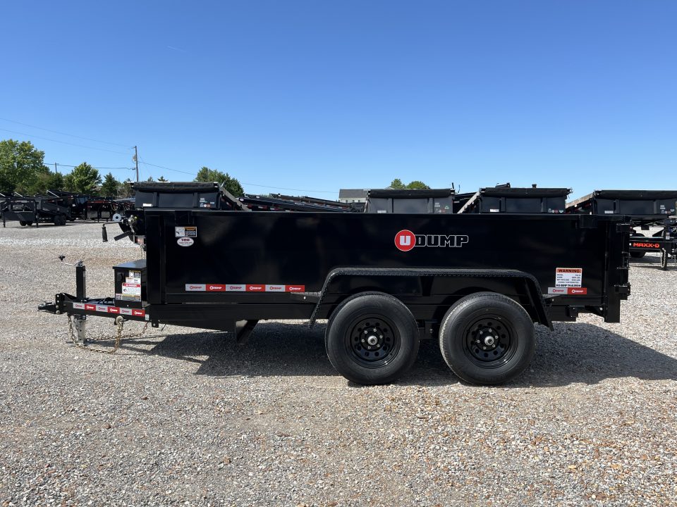 New 2026 U-Dump 83"x12' 10K Dump Trailer