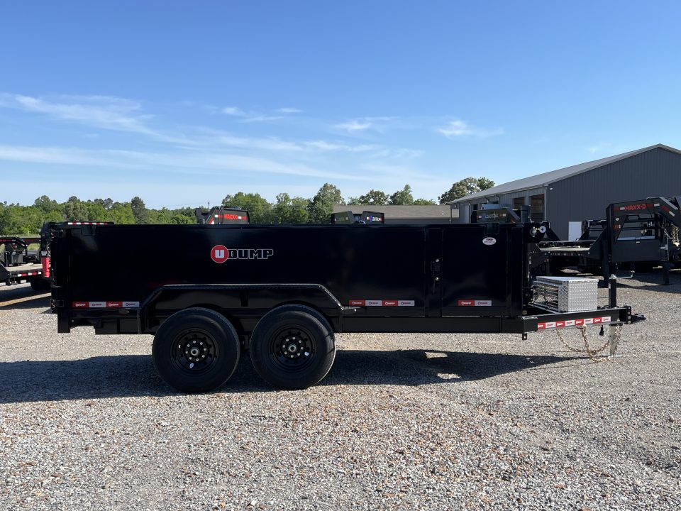 New 2026 U-Dump 83"x14' 14K Telescopic Dump Trailer