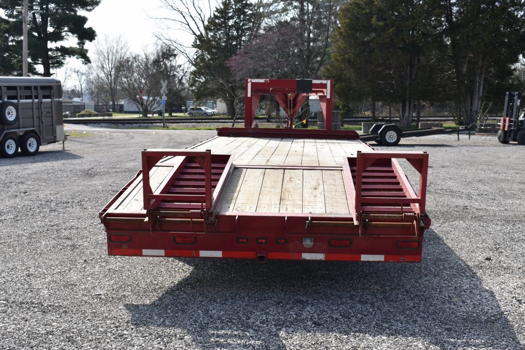Used 2016 CornPro 16+5 10K GOOSENECK Flatbed Trailer