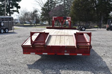 Used 2016 CornPro 16+5 10K GOOSENECK Flatbed Trailer