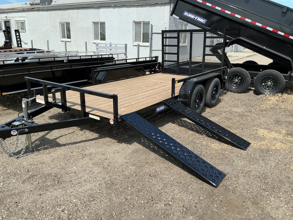 New 2026 Sure-Trac 7X14 7K ATV UTILITY Utility Trailer