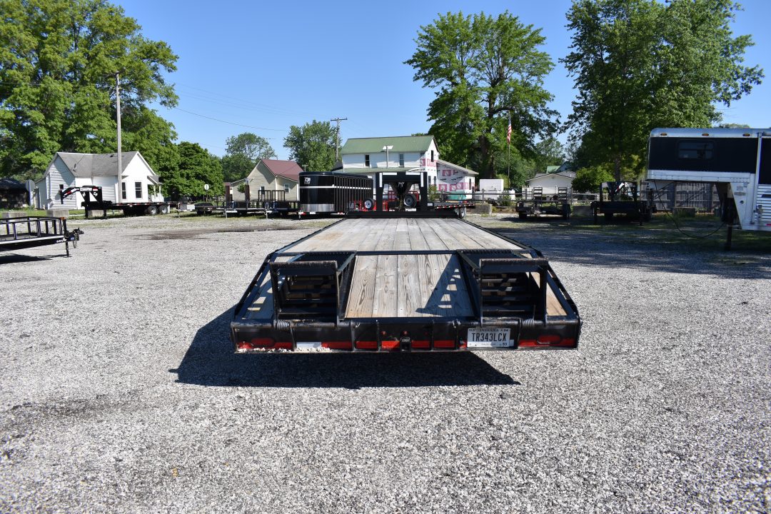 Used 2024 Golden Trailers 25+5 10K Flatbed Trailer