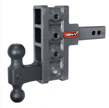 New 2026 MEGA-DUTY 16K Drop Hitch | 2  Shank Heavy Duty Adjustable Hitch