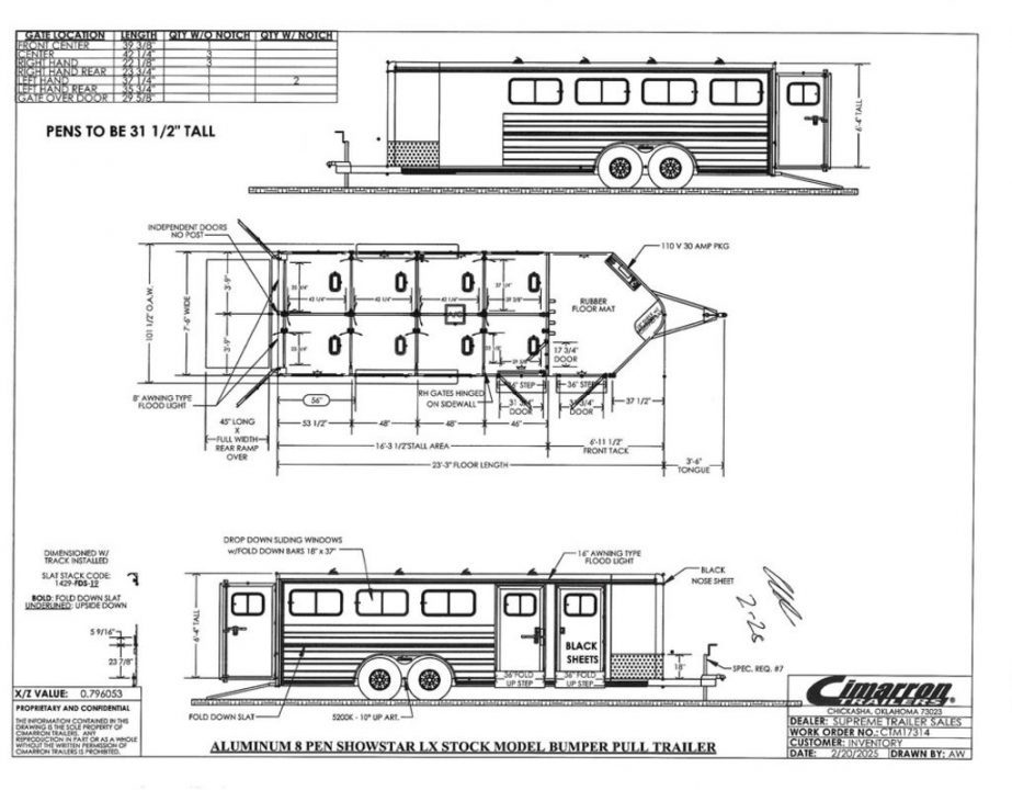 New 2026 Cimarron Showstar 314