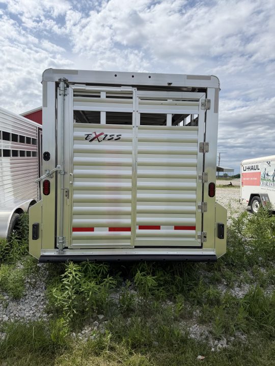 New 2026 Exiss Trailers STC 716 BP Stock / Stock Combo Trailer