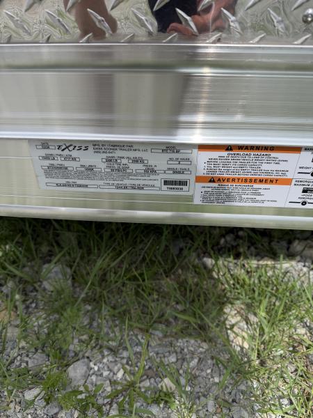 New 2026 Exiss Trailers STC 716 BP Stock / Stock Combo Trailer