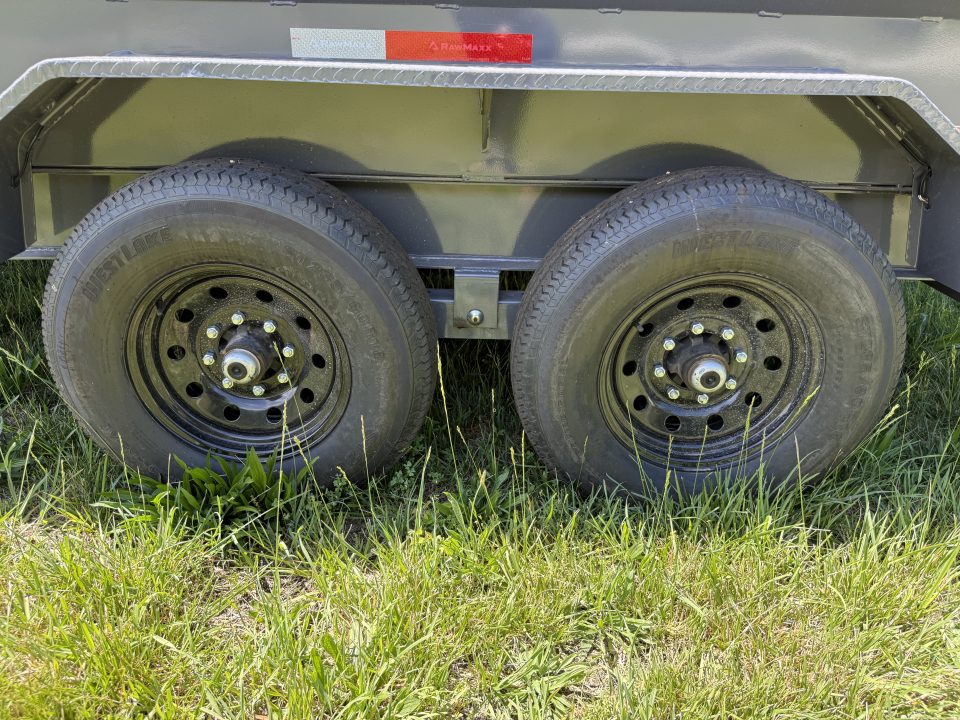 New 2026 RawMaxx GDX 14K 14X83 Dump Trailer