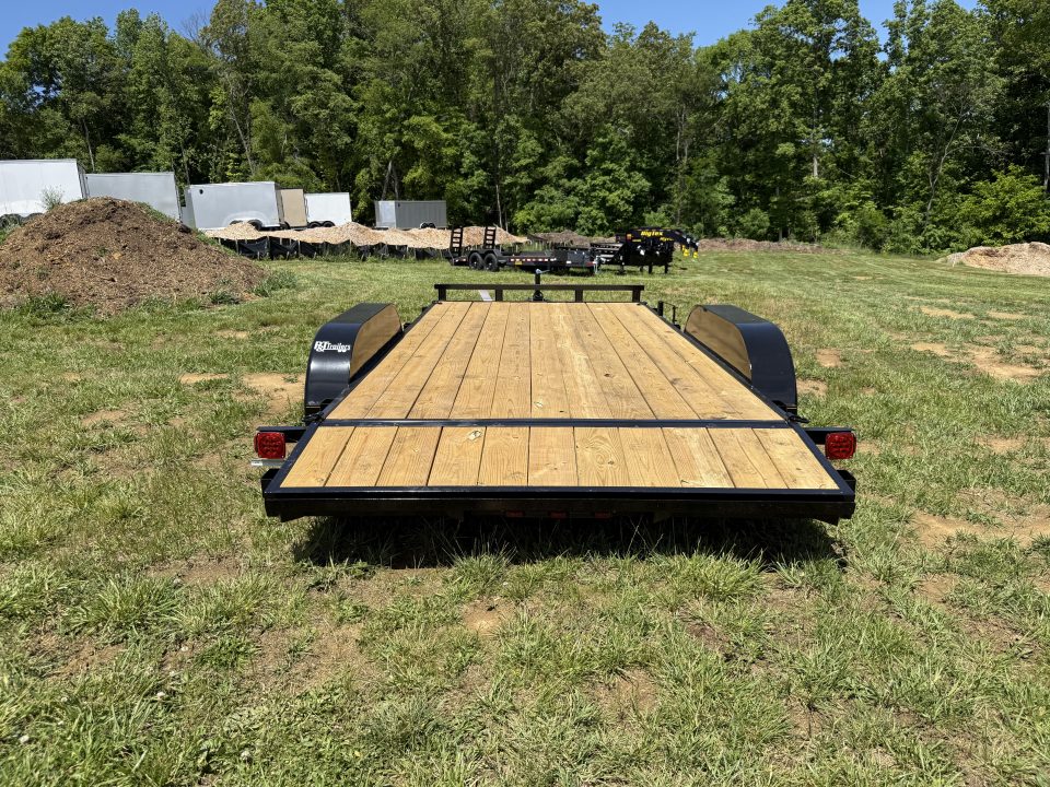 New 2026 P & T Trailers 7K 14+2 CARHAULER WOOD Car Hauler