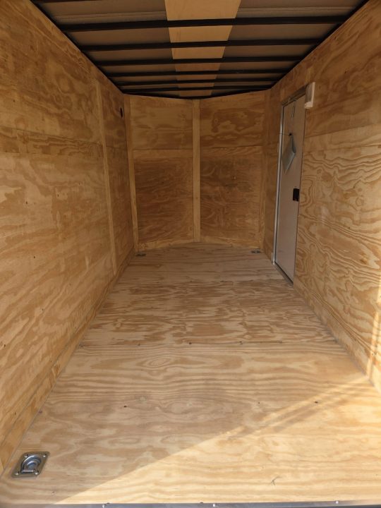 New 2026 Anvil 6x12 Cargo trailer rear ramp Charcoal Cargo / Enclosed Trailer