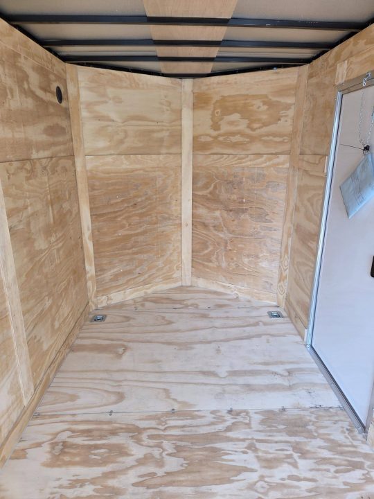 New 2026 Anvil 6x12 Cargo trailer rear ramp Charcoal Cargo / Enclosed Trailer