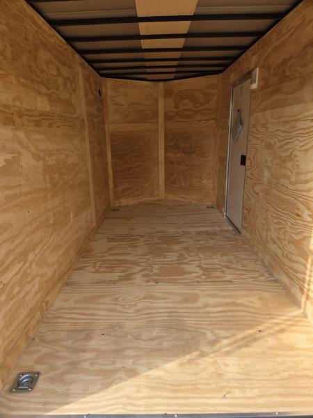 New 2026 Anvil 6x12 Cargo trailer rear ramp Charcoal Cargo / Enclosed Trailer