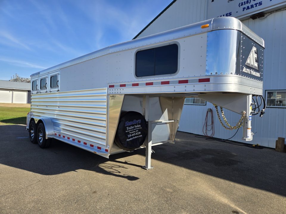 New 2026 Elite Mustang 3 Horse Trailer