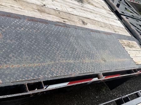 Consignment 2023 Anderson Manufacturing 8 x 24 Gooseneck Trailer Workhouse X-Series with Heavy Duty Ramps Equipment Trailer