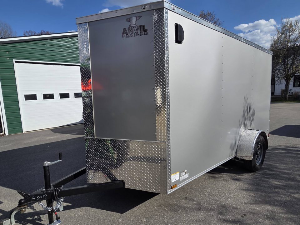 New 2026 Anvil 6X12 Cargo trailer 78 inch interior with rear ramp door Cargo / Enclosed Trailer