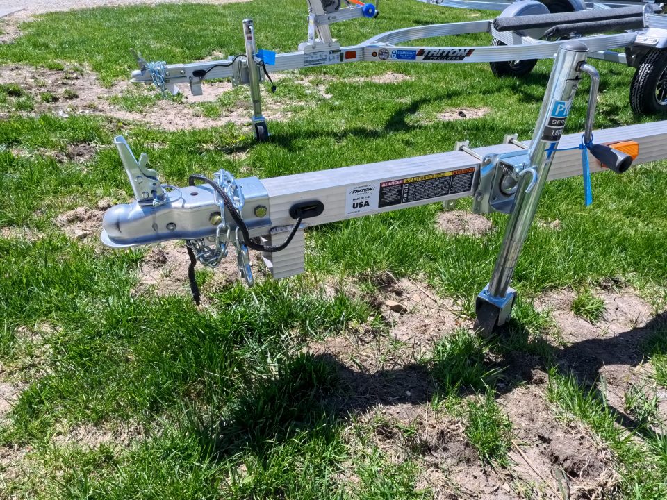 Used 2023 Triton Trailers LXT-LK 4 Place Kayak Trailer with 1,500 lb. GVWR
