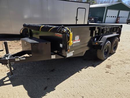 New 2026 Force 6x10 9990lb gvwr dump trailer with tarp kit and spare tire Dump Trailer
