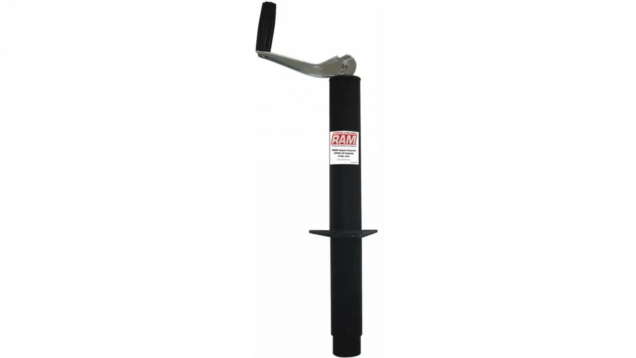 New 2025 NTI 5000# A-FRAME JACK, TOP WIND, BLACK Accessories