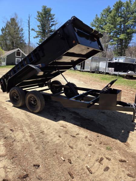New 2026 Force 6x12 9990lb gvwr dump trailer with tarp kit and ramps Dump Trailer