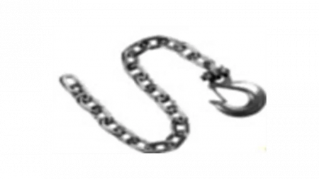 New 2025 NTI 1/4  x 36  Safety Chains, 12600# Cap. Accessories